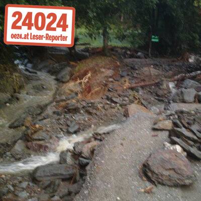 Unwetter im Bezirk Feldbach