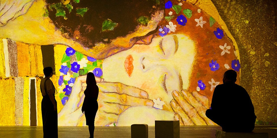 Eine multimediale Reise mit Klimt