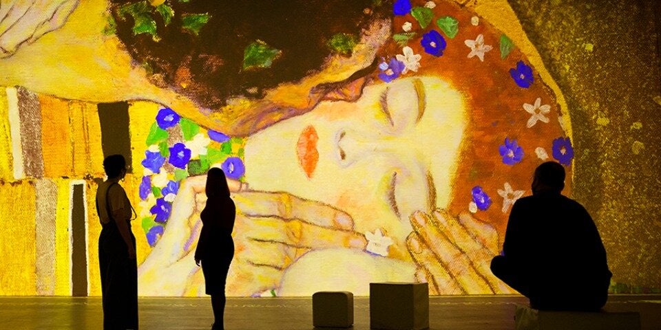 Eine multimediale Reise mit Klimt