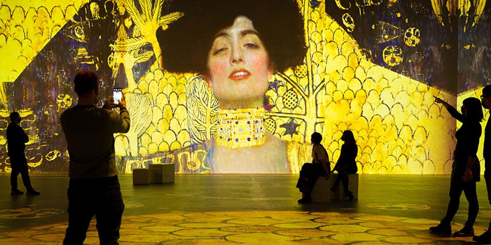 Eine multimediale Reise mit Klimt