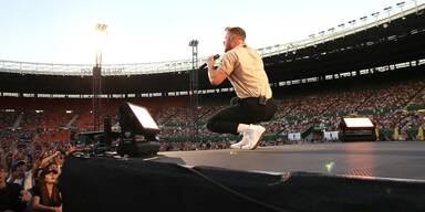 Imagine Dragons rockten in Wien für die Ukraine