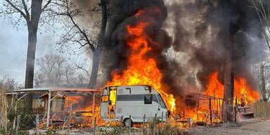 Anzeige nach Gas-Explosion am Campingplatz in Tulln
