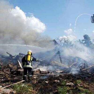 Explosion zerstört Haus in Imst völlig