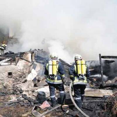 Explosion zerstört Haus in Imst völlig