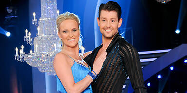 Alexandra Meissnitzer und Florian Gschaider