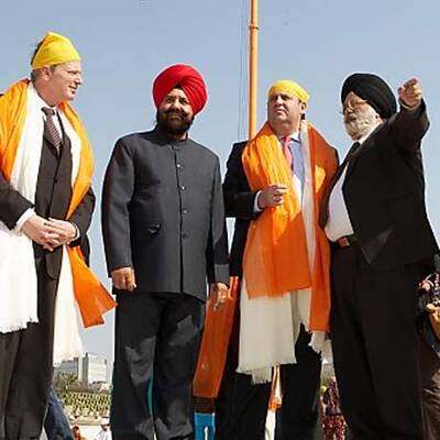 Josef Pröll in Indien