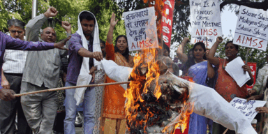 Protest gegen Vergewaltigung