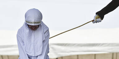 Junges Paar wegen Sex vor der Ehe ausgepeitscht