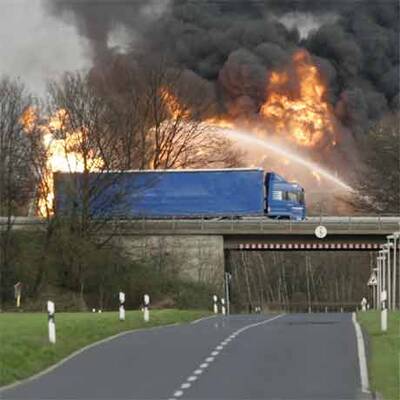 Explosion in Chemiefabrik bei Köln