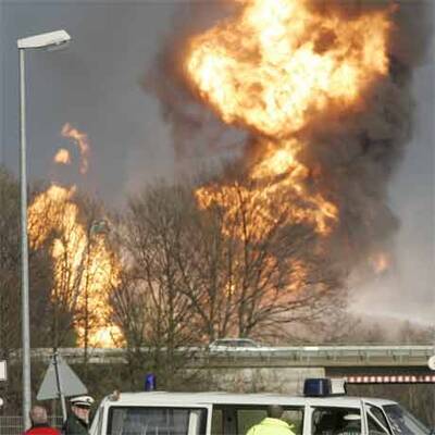 Explosion in Chemiefabrik bei Köln