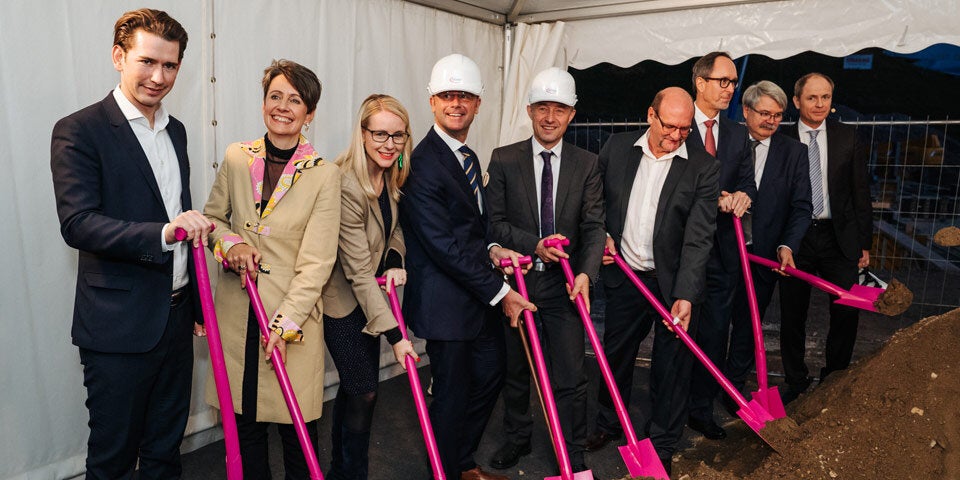 Spatenstich von Infineon in Villach erfolgt