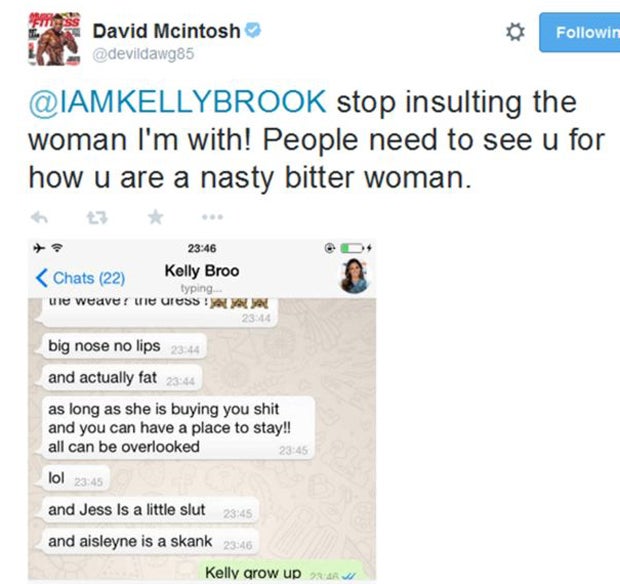 Kelly Brook & David McIntosh