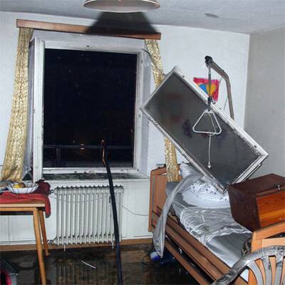 Brand im Seniorenheim