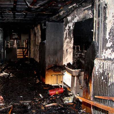 Brand im Seniorenheim