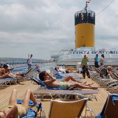 Der Kreuzer ist einer der größten der Welt