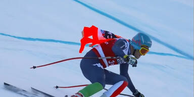 Irre Stangen-Show von Innerhofer