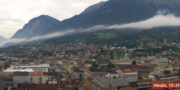 Gewitterzelle zog über Österreich