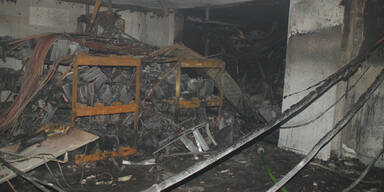 Großeinsatz nach Explosion in Garage