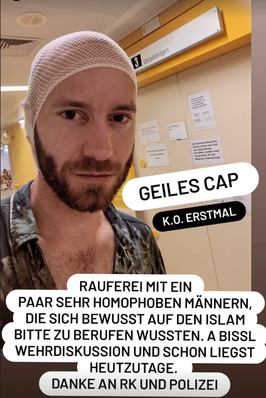 Instagram-Post von Dorian Rammer