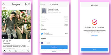 Instagram jetzt mit Shopping-Funktion