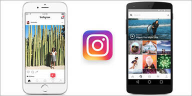 Instagram erstrahlt in völlig neuem Look