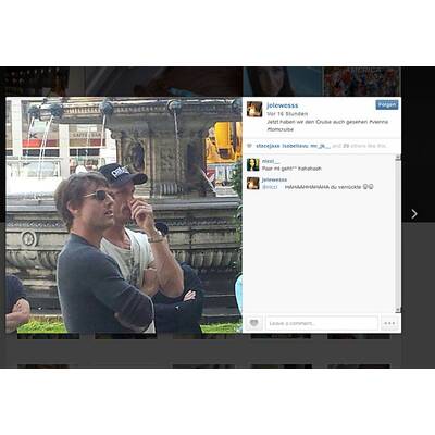 Der Superstar liebt das Bad in der Fanmenge