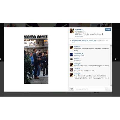 Der Superstar liebt das Bad in der Fanmenge