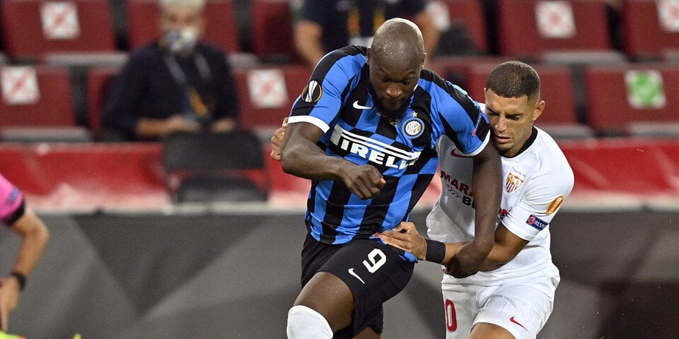 Lukaku beschäftigte die Sevilla-Abwehr