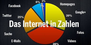 Das komplette Internet in Zahlen