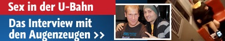 Sex in U-Bahn erregt das Internet
