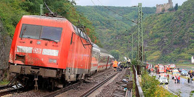 Entgleister Intercity