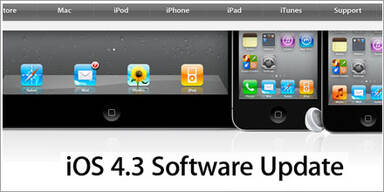 iOS 4.3 für iPad, iPhone & iPod verfügbar