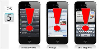 Update auf iOS 5 sorgt für Chaos