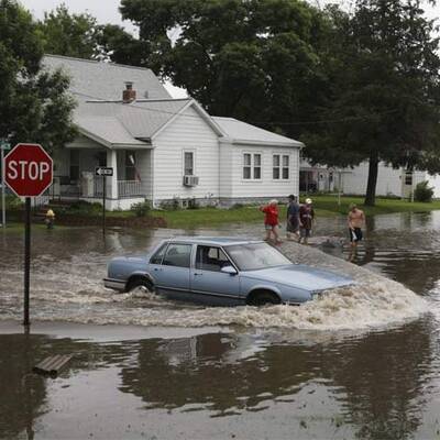 Überschwemmungen in den USA