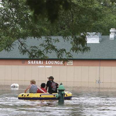 Überschwemmungen in den USA