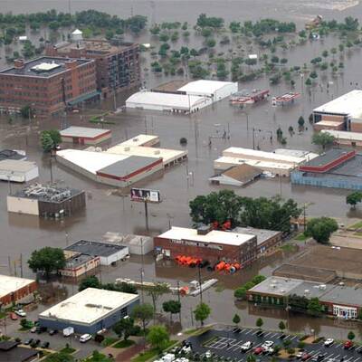 Überschwemmungen in den USA