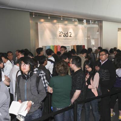 iPad 2-Hype in Peking