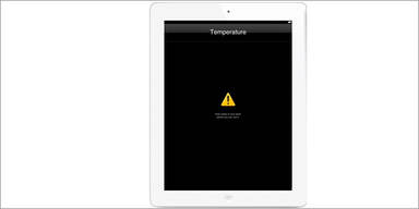 Apples neues iPad kann zu heiß werden