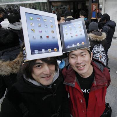 Run auf das neue iPad