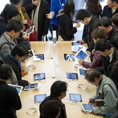 Run auf das neue iPad