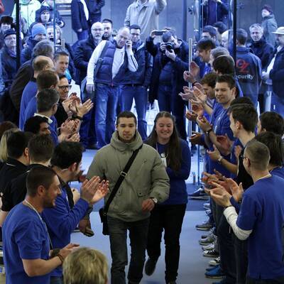 Run auf das neue iPad