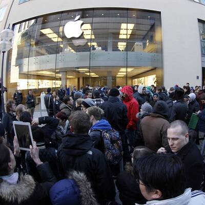 Run auf das neue iPad