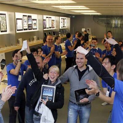 Weltweiter Anturm auf das iPad