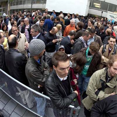 Weltweiter Anturm auf das iPad