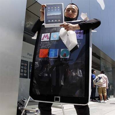 Weltweiter Anturm auf das iPad