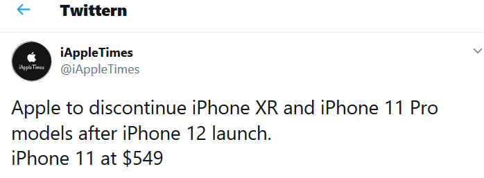 Apple bringt das iPhone 11 zum Schleuderpreis