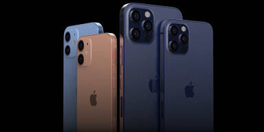 So sehen die vier iPhone-12-Modelle aus