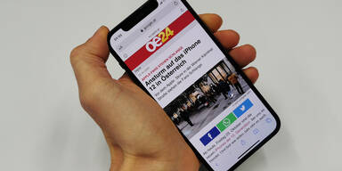 Brandneues iPhone 12 im oe24-Kurztest