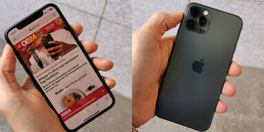 Brandneues iPhone 11 Pro im oe24-Test