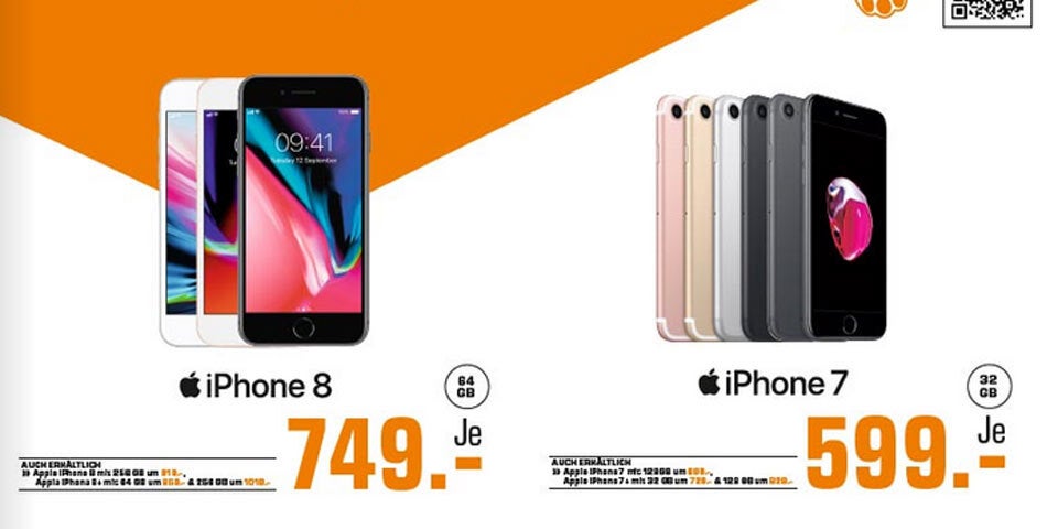Beim iPhone 8 purzeln jetzt die Preise
